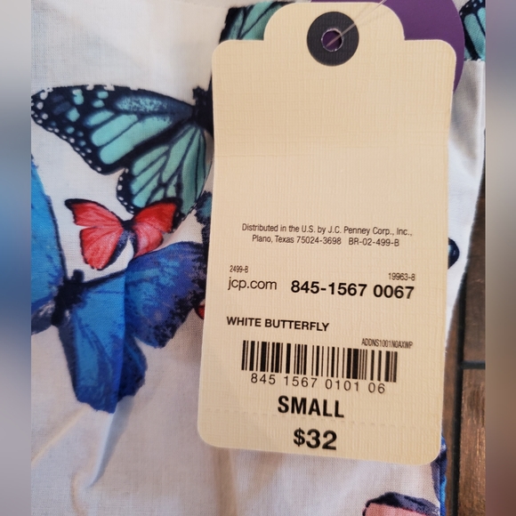 St John's Bay Multi Color 100% Cotton Button Down Sleeveless Top Size S - Picture 4 of 7